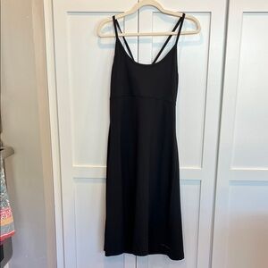 Columbia Black Midi Dress